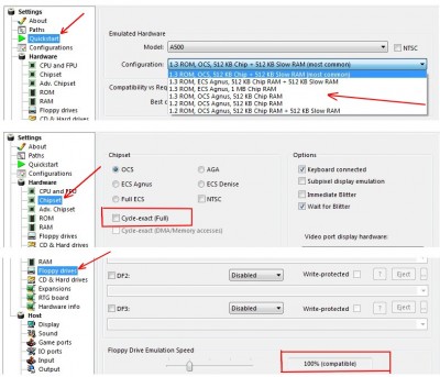 Setting WinUAE.jpg (127.31 KiB) Osservato 11809 volte Setting WinUAE.jpg